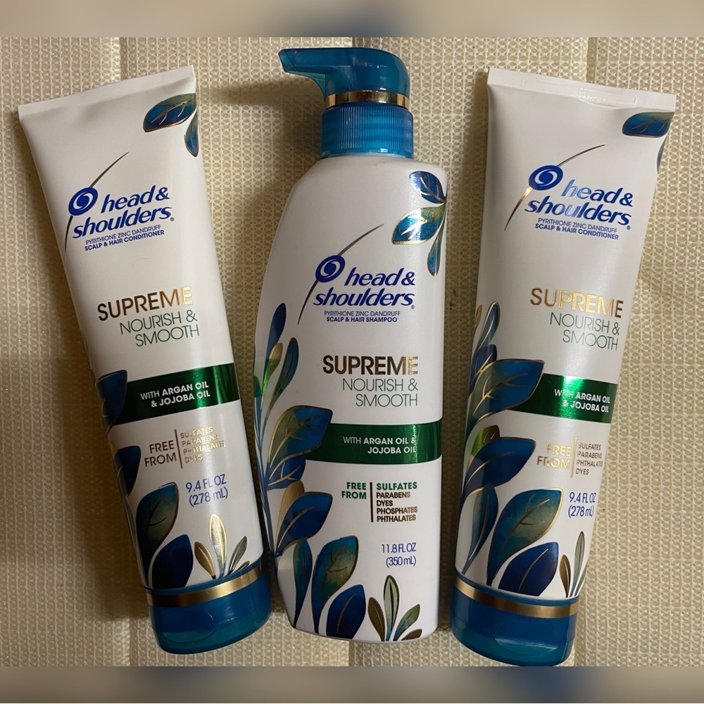Supreme Nourish & Smooth with Blue Leaf Design‎